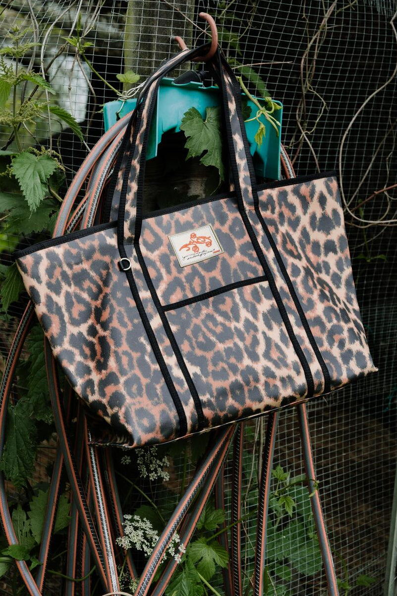 Leopa Coated Aubrey shopper - sort